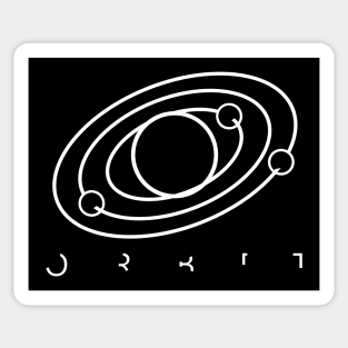 ORBIT Sticker